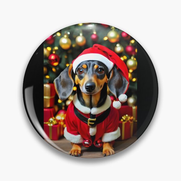 Item preview, Dach Christmas 5/6 designed and sold by DachshundsOnRB.