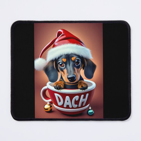 Item preview, Dach Christmas 6/6 designed and sold by DachshundsOnRB.