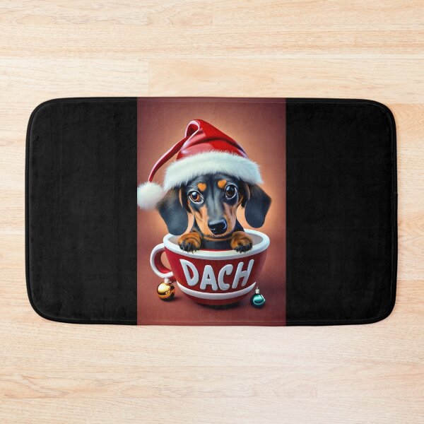 Item preview, Dach Christmas 6/6 designed and sold by DachshundsOnRB.