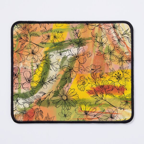 Item preview, Flowers abstract designed and sold by GasconyPassion.