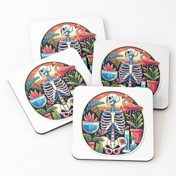 Item preview, human skeleton sticker  designed and sold by SpesWorld.