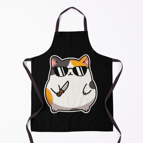 Item preview, Cat with knife designed and sold by ThinGraff Design.
