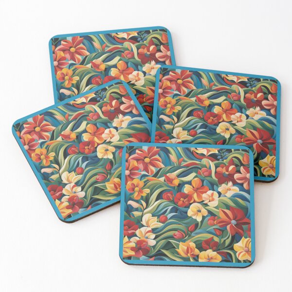 Item preview, THE WAVE OF FLOWERS designed and sold by Owl-o-the-wisp.