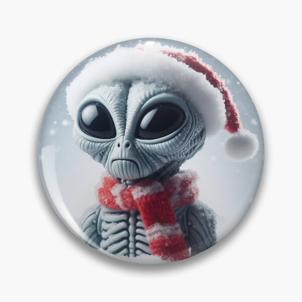 Item preview, Grey Alien Santa 2 designed and sold by BEECECOM.