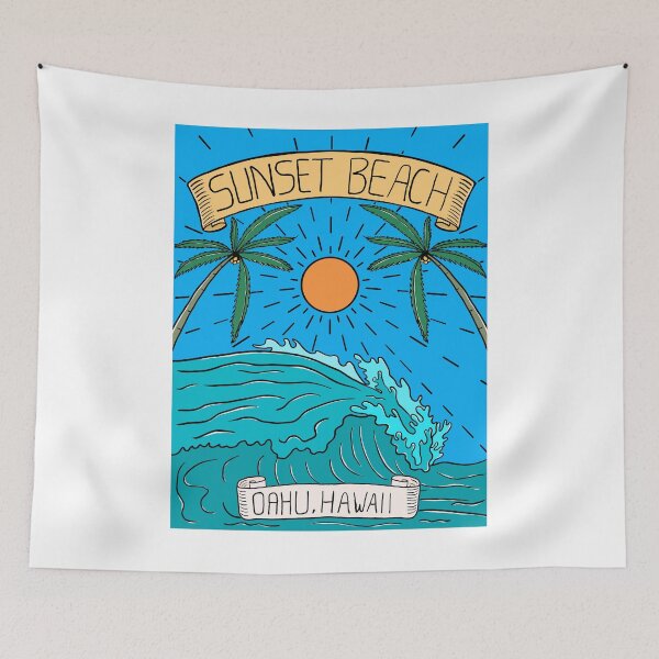 Item preview, Sunset Beach Hawaii designed and sold by Yeaha.