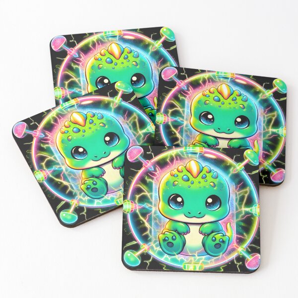 Item preview, Rainbow Rascal: Dino's Holo-glee Adventure designed and sold by AI-Only Creations.
