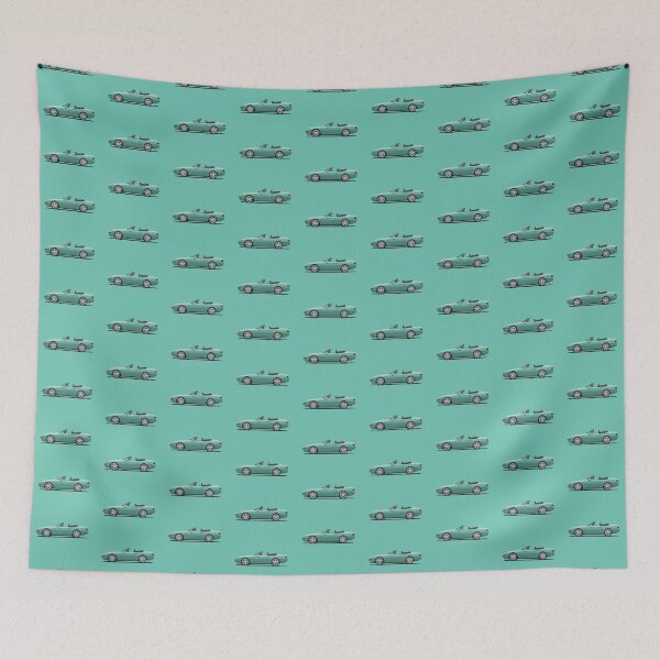 Item preview, 968 Cabriolet Mint Green designed and sold by ARVwerks.