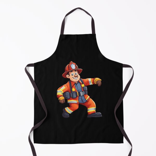 Item preview, Fireman in Comic Book Style designed and sold by Aquillashop.