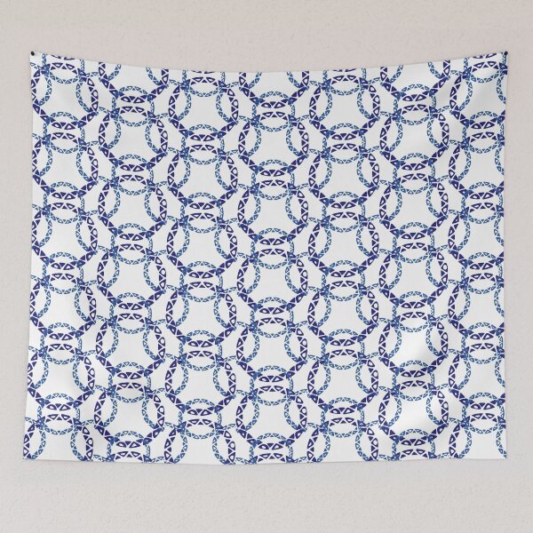 Item preview, Abstract Blue Circles designed and sold by LZenDesigns.