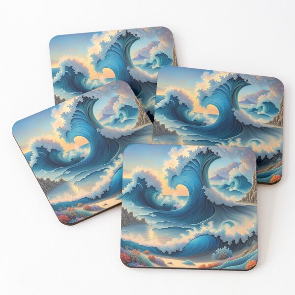 Item preview, Waves designed and sold by BeeesArt.