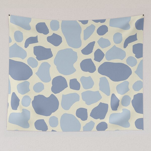 Item preview, ABSTRACT BLUE STONE CAMOUFLAGE PATTERN designed and sold by blomastudios.