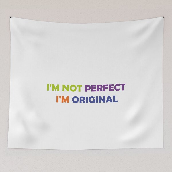 Item preview, I'm not perfect, I'm original designed and sold by mer-ONE.