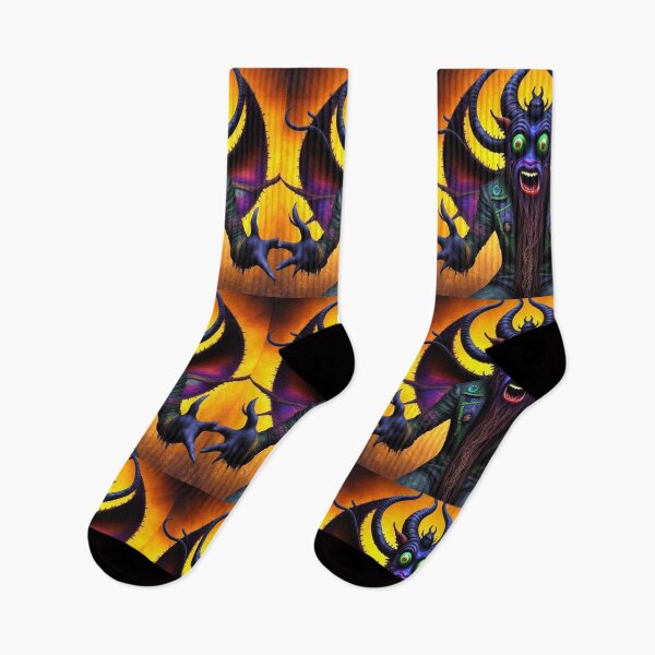 Item preview, Dark Trippy Psychedelic Demon designed and sold by TheDarkWardrobe.