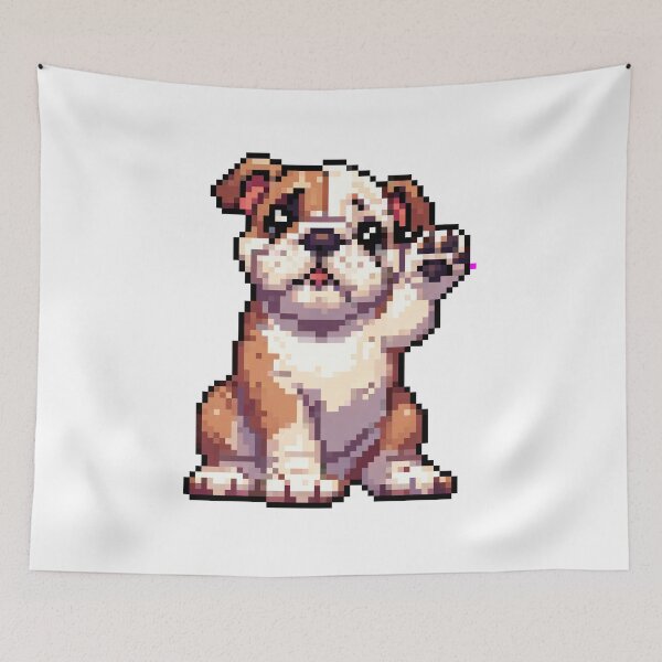 Item preview, Bulldog - Dog Lover, Canine Friend, Pet, Wrinkly Face, Cute Pup, Strong, Loyal Companion, Animal, Furry Friend, Playful, Family Pet, Adorable designed and sold by PixStickers.