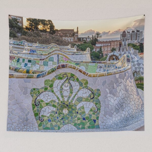 Item preview, Park Güell, Nature Square: Barcelona's Art Nouveau by Antoni Gaudí designed and sold by Marc Garrido Clotet.