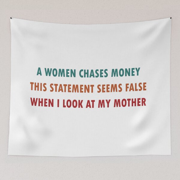 Item preview, a women chases money designed and sold by sbrstore.