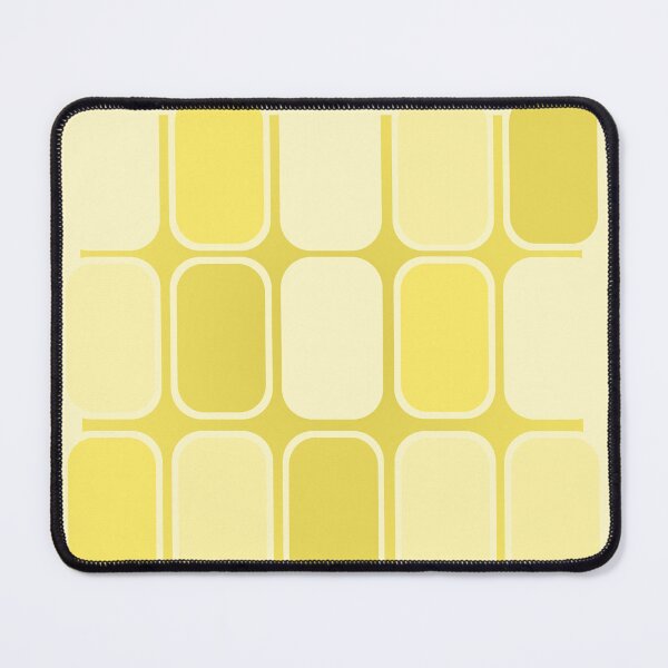 Item preview, Rounded rectangles in shades of yellow designed and sold by Britta Glodde.