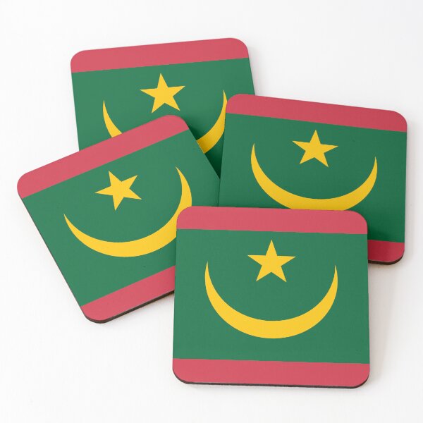 Item preview, National Flag Islamic Republic of Mauritania designed and sold by Danler.