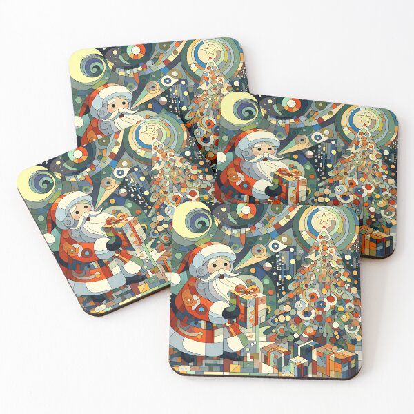 Item preview, Merry Xmas Radiance: Santa's Joyful Glow designed and sold by MundusUni.