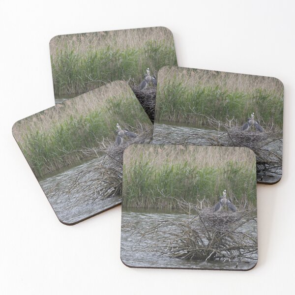 Item preview, Grey Heron Nest designed and sold by Calidris Fotografie Steffi & Ben Köppler.