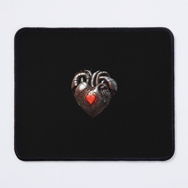 Item preview, Mechanical Iron Heart Neon Glow designed and sold by Aquillashop.