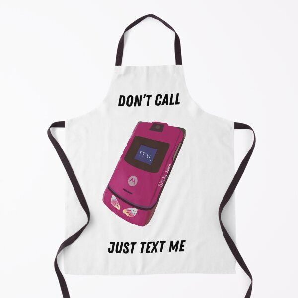 Item preview, Don't Call Just Text Me Pink Razr Phone designed and sold by StickyKitten.