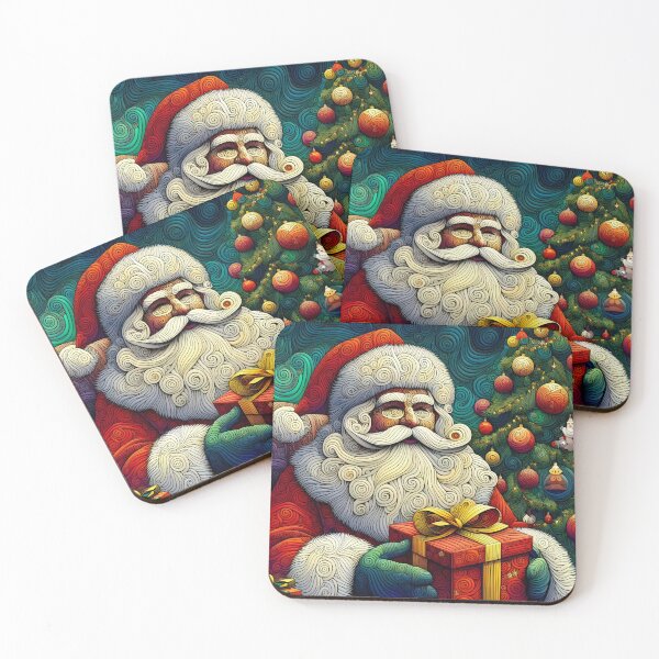 Item preview, Merry Xmas Luminescence: Santa's Gleeful Shine designed and sold by MundusUni.