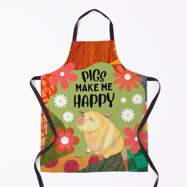 Item preview, Pigs make me happy designed and sold by GasconyPassion.
