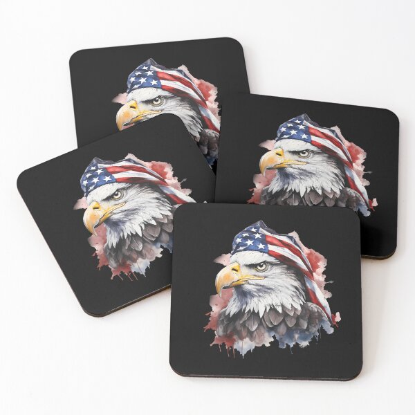 Artikelvorschau, Amerikanisches Adler-Bandana entworfen und verkauft von DigitalByEb.