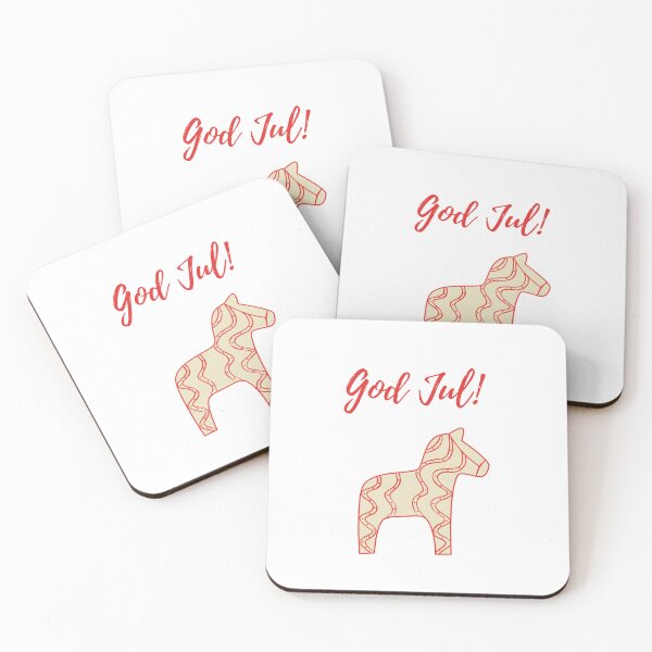 Item preview, God Jul, Scandinavian Christmas, Swedish Holidays, Norwegian Noel designed and sold by Christie Olstad.