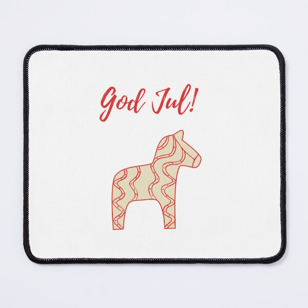 Item preview, God Jul, Scandinavian Christmas, Swedish Holidays, Norwegian Noel designed and sold by Christie Olstad.