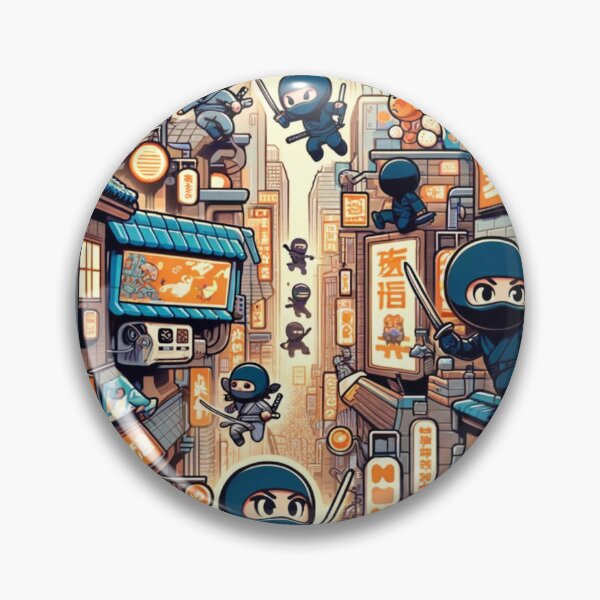 Item preview, Ninja Cityscape Adventures designed and sold by CoussaZau.
