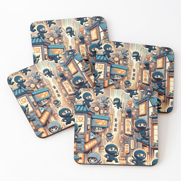 Item preview, Ninja Cityscape Adventures designed and sold by CoussaZau.