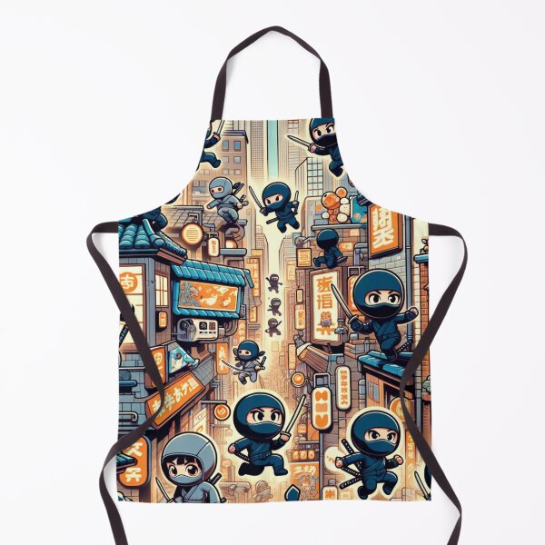 Item preview, Ninja Cityscape Adventures designed and sold by CoussaZau.