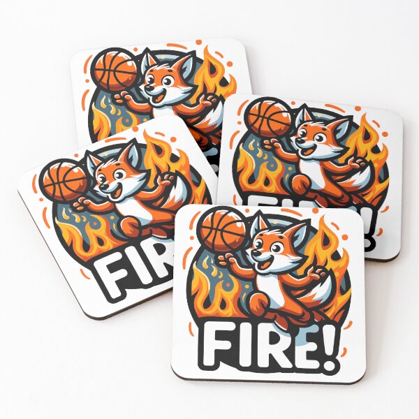 Item preview, Funny Fox Basketball Player designed and sold by FRUU-design.