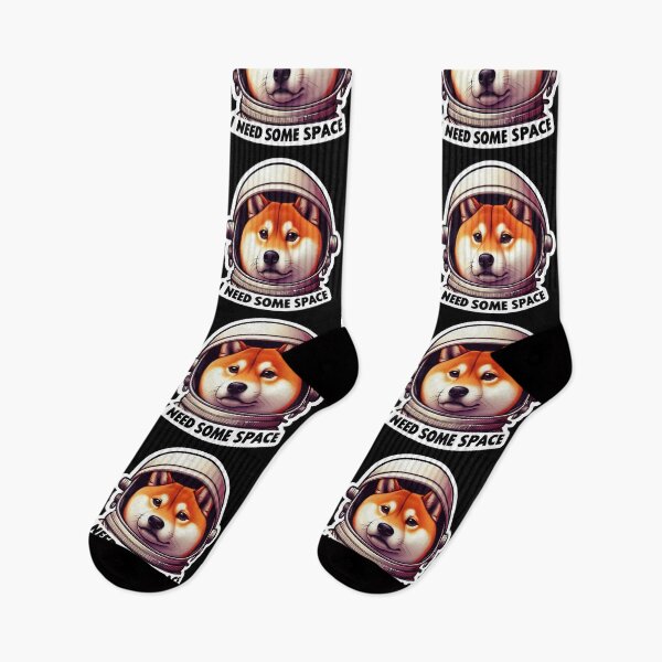 Item preview, I Need Some Space meme Shiba Inu Astronaut designed and sold by plushism.