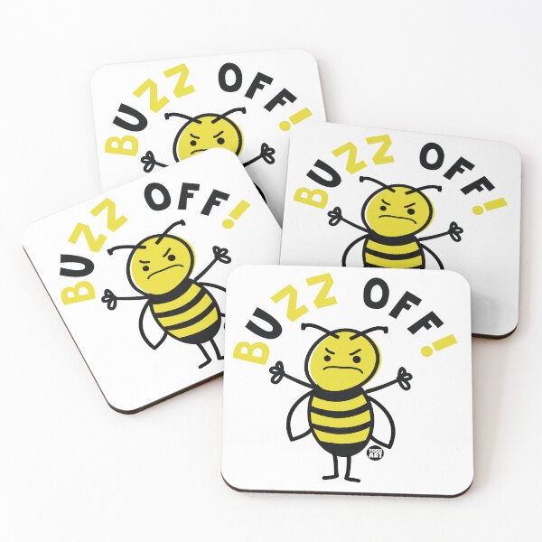 Item preview, BUZZ OFF BEE designed and sold by TODD GOLDMAN.