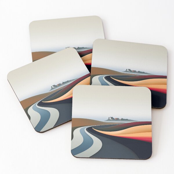 Item preview, Winding Pathways: Abstract Terrain designed and sold by PlanetBPop.