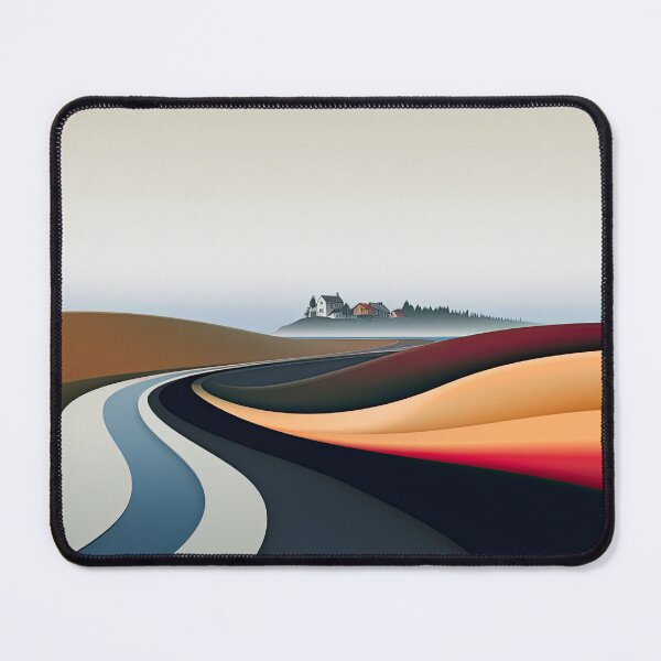 Item preview, Winding Pathways: Abstract Terrain designed and sold by Basajaun Studio.