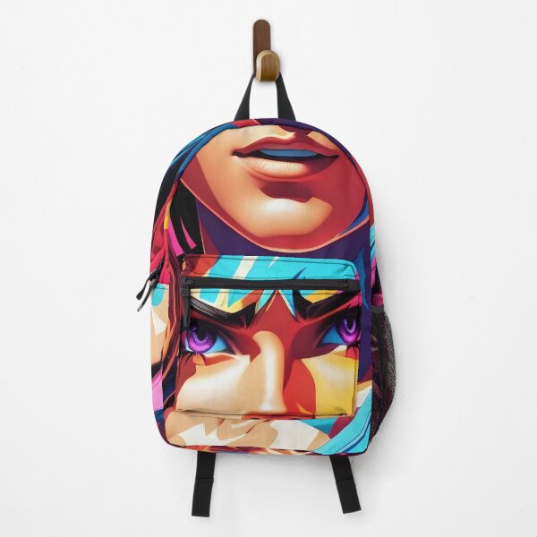 Item preview, Neon Dream: A Portrait of Modern Vibrance and Strength designed and sold by ArtComixHaven.