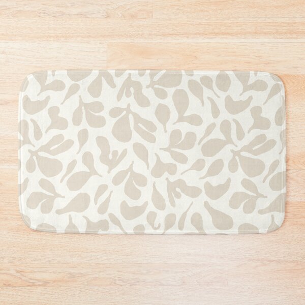 Item preview, BEACH LEAFS ABSTRACT NEUTRAL BEIGE designed and sold by blomastudios.