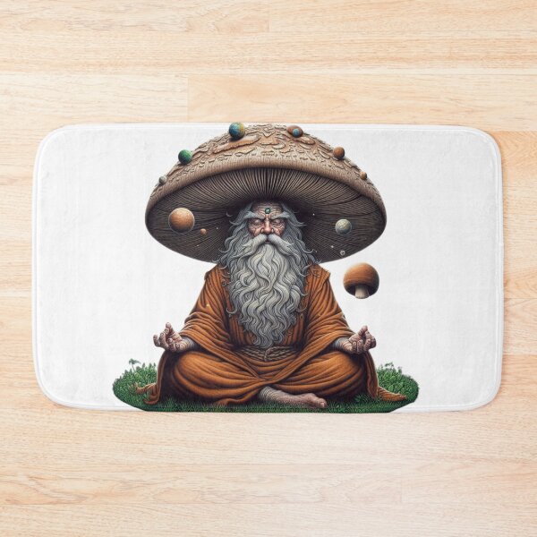 Item preview, Magic Mushroom Buddha designed and sold by Azrora.