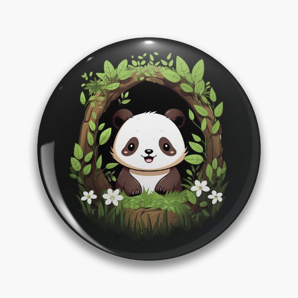 Item preview, Cute Panda in the Forest designed and sold by hermeneutic.