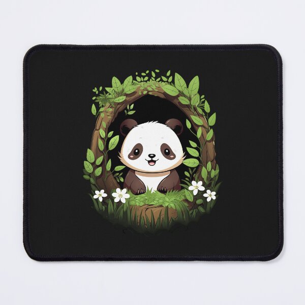 Item preview, Cute Panda in the Forest designed and sold by hermeneutic.