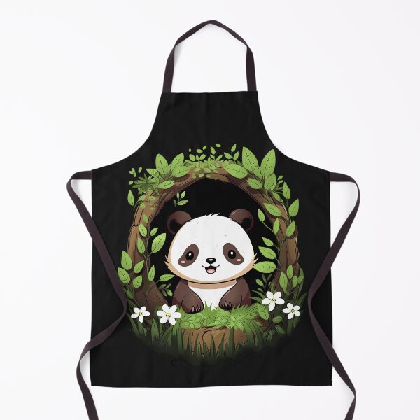 Item preview, Cute Panda in the Forest designed and sold by hermeneutic.
