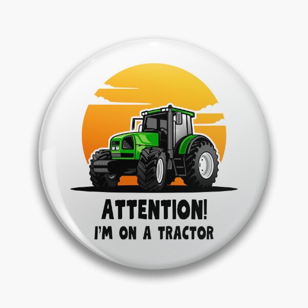 Item preview, Attention, I'm on a Tractor designed and sold by aipolohu.