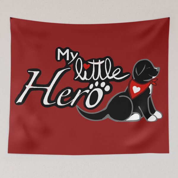 Item preview, Little Hero Dog designed and sold by projet-D-N-A.
