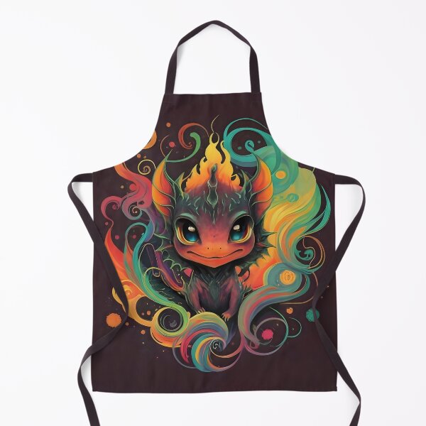 Item preview, Mystic Ember Guardian: Dragon in Fiery Enchantment designed and sold by DragonRealms.