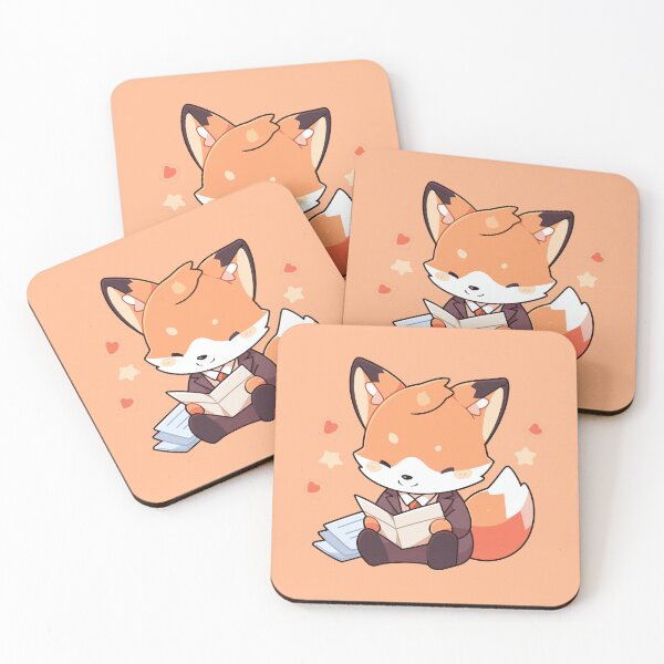 Item preview, Fox Reading Love Letters designed and sold by SweetClicks123.