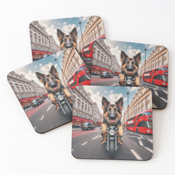 Item preview, GSD on a motorbike  designed and sold by Forsetiservices.